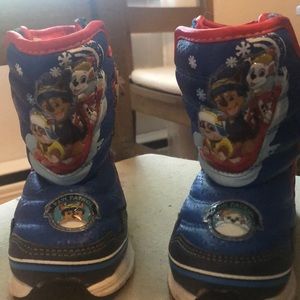 Paw patrol toddler winter boots